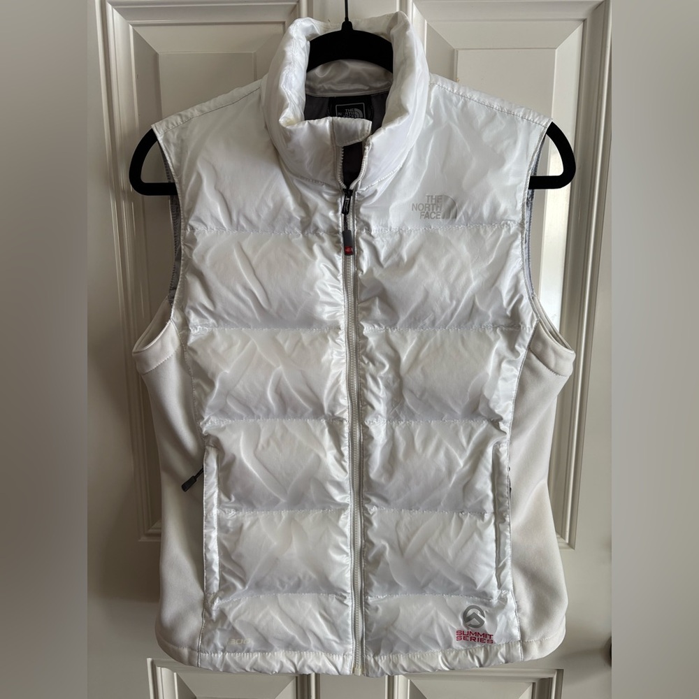 The North Face Vest Summit Series Snowy White Down Women’s Medium